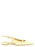 Bicolor Cowhide Ballet Flats