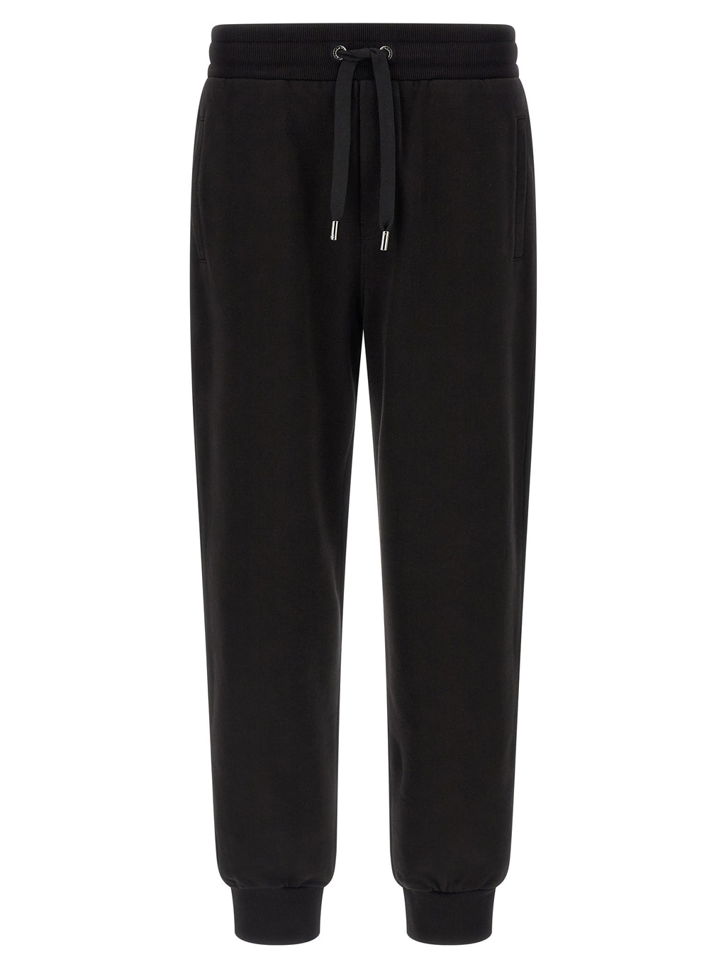 Black Cotton Joggers (Workout Pants)