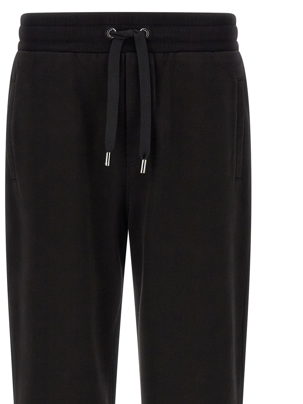 Black Cotton Joggers (Workout Pants)