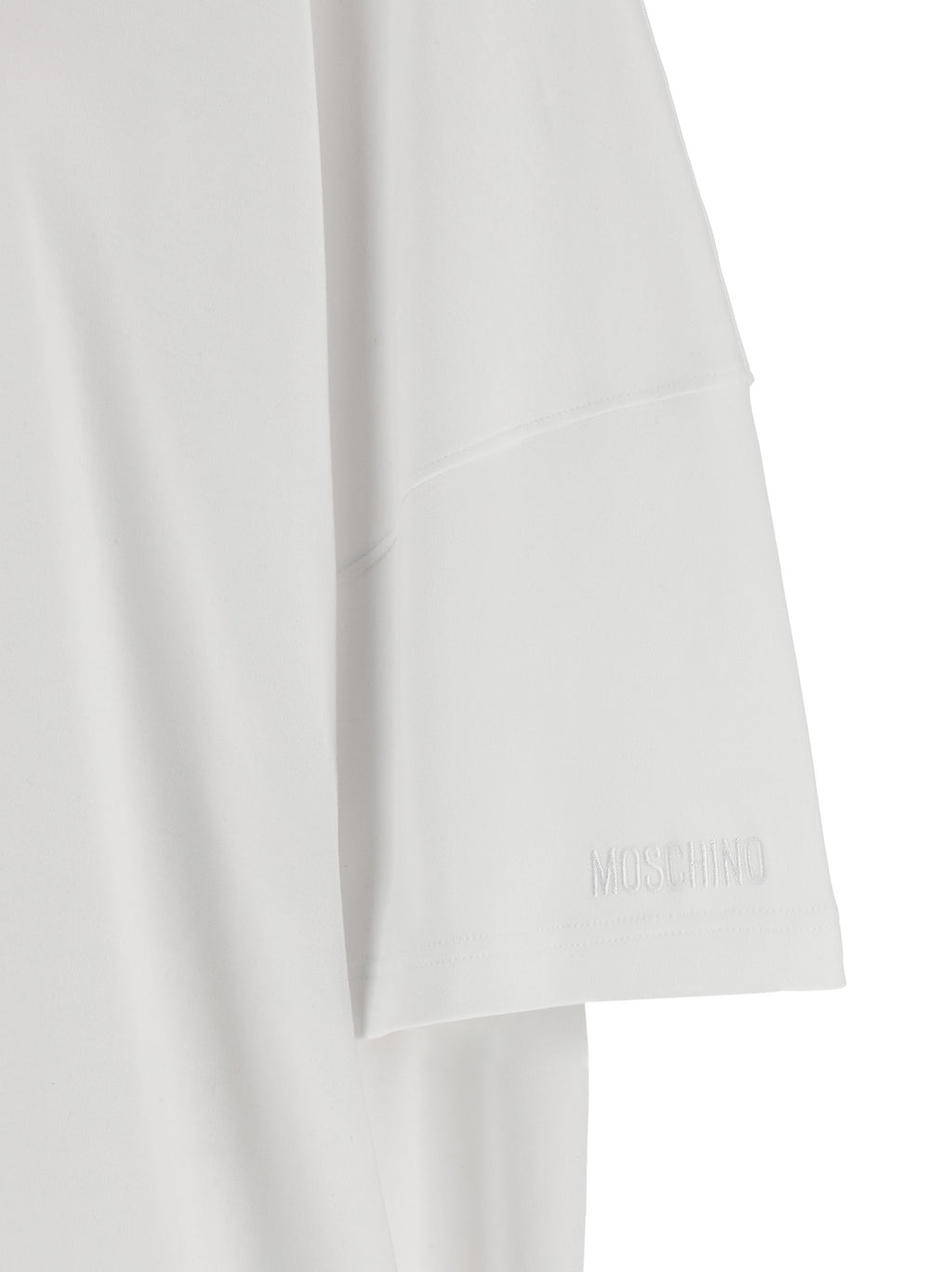 White Cotton Short Dress