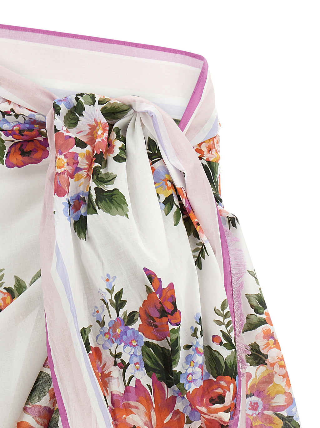 Multicolor Cotton Skirt
