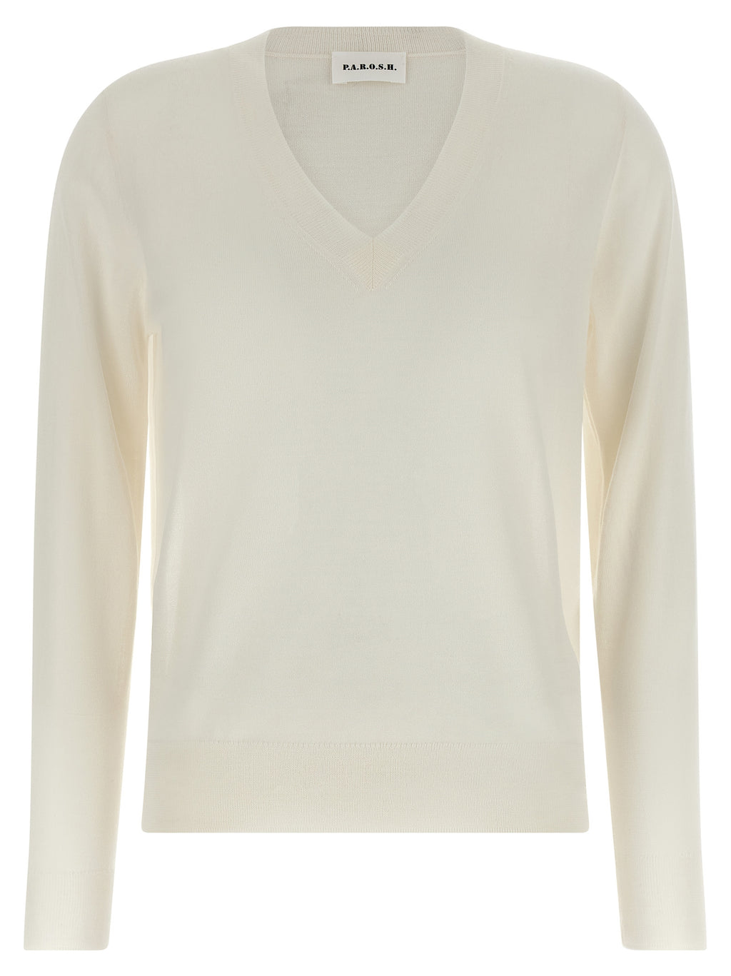 White Wool Cardigan