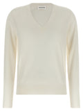White Wool Cardigan