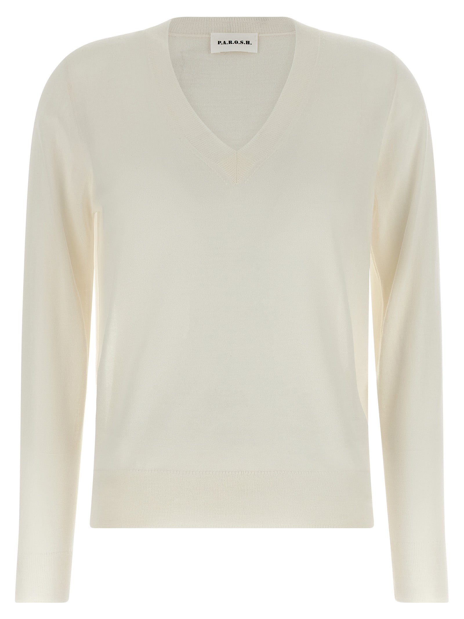 White Wool Cardigan