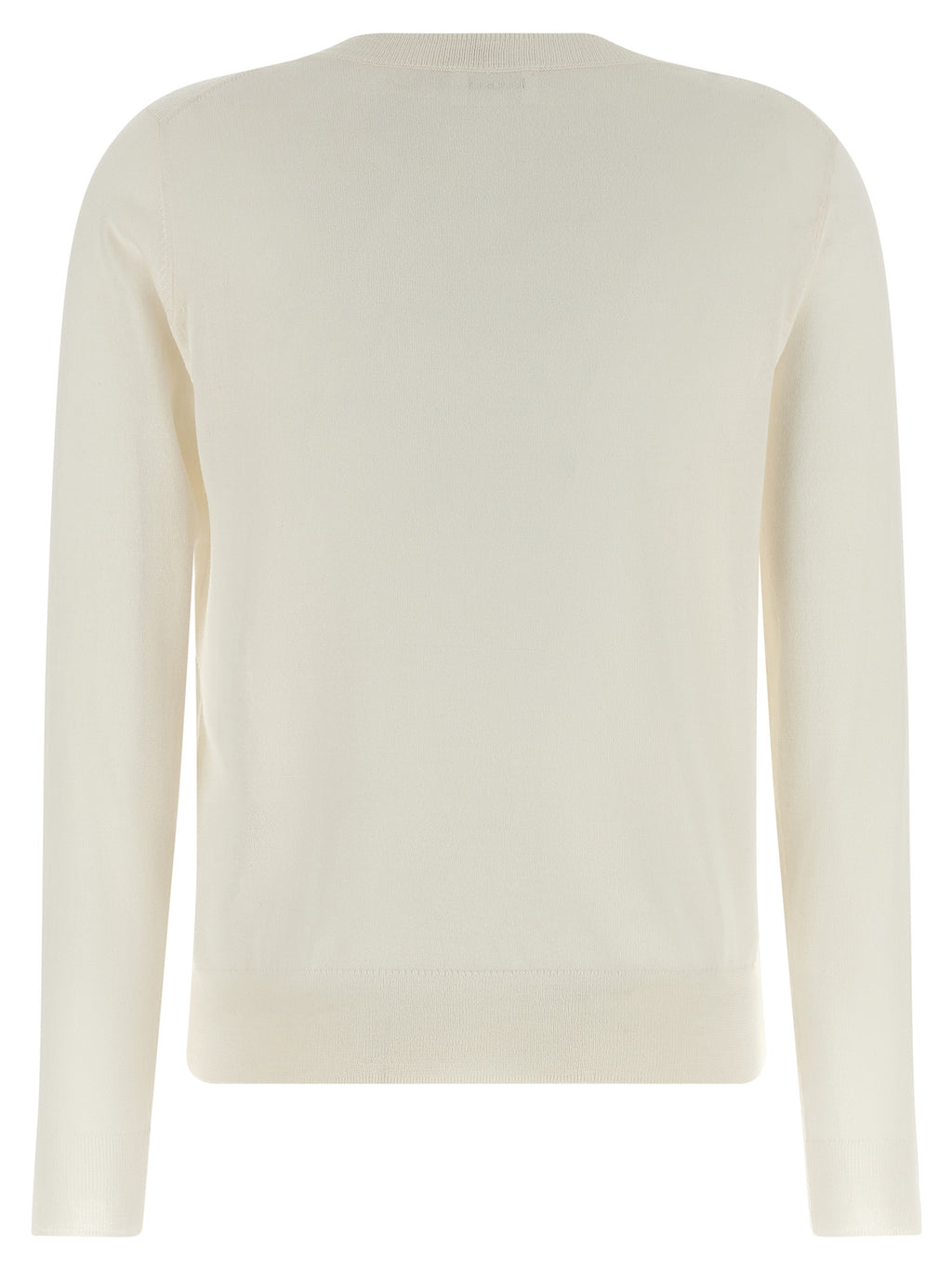White Wool Cardigan