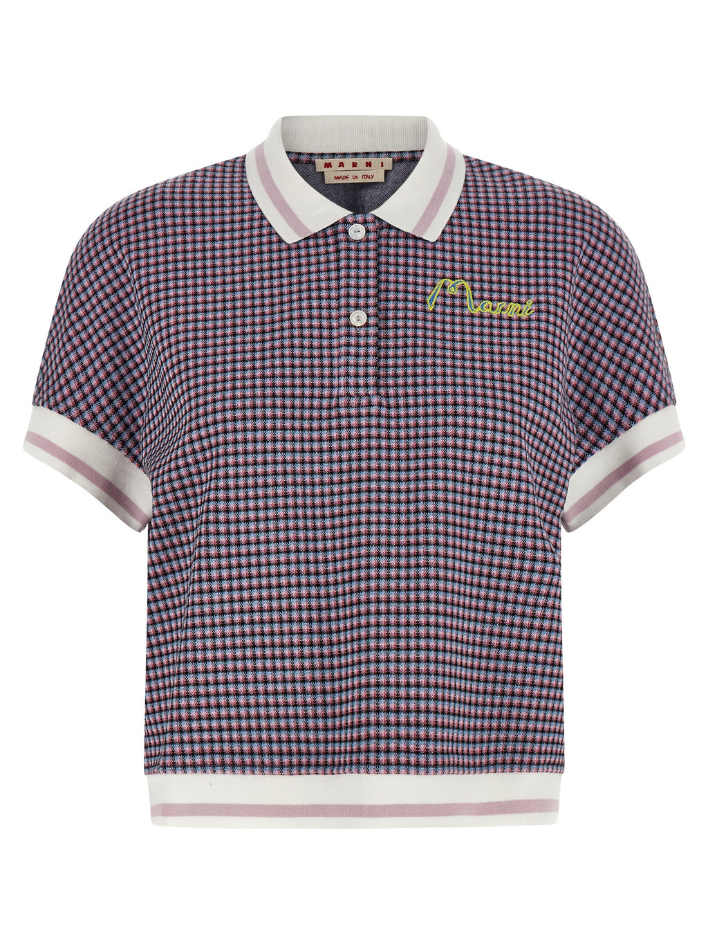 Multicolor Viscose Polo Shirt