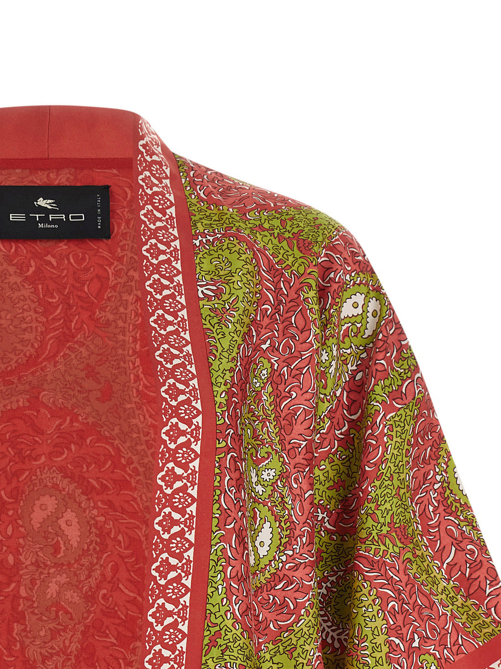 Multicolor Silk Cardigan