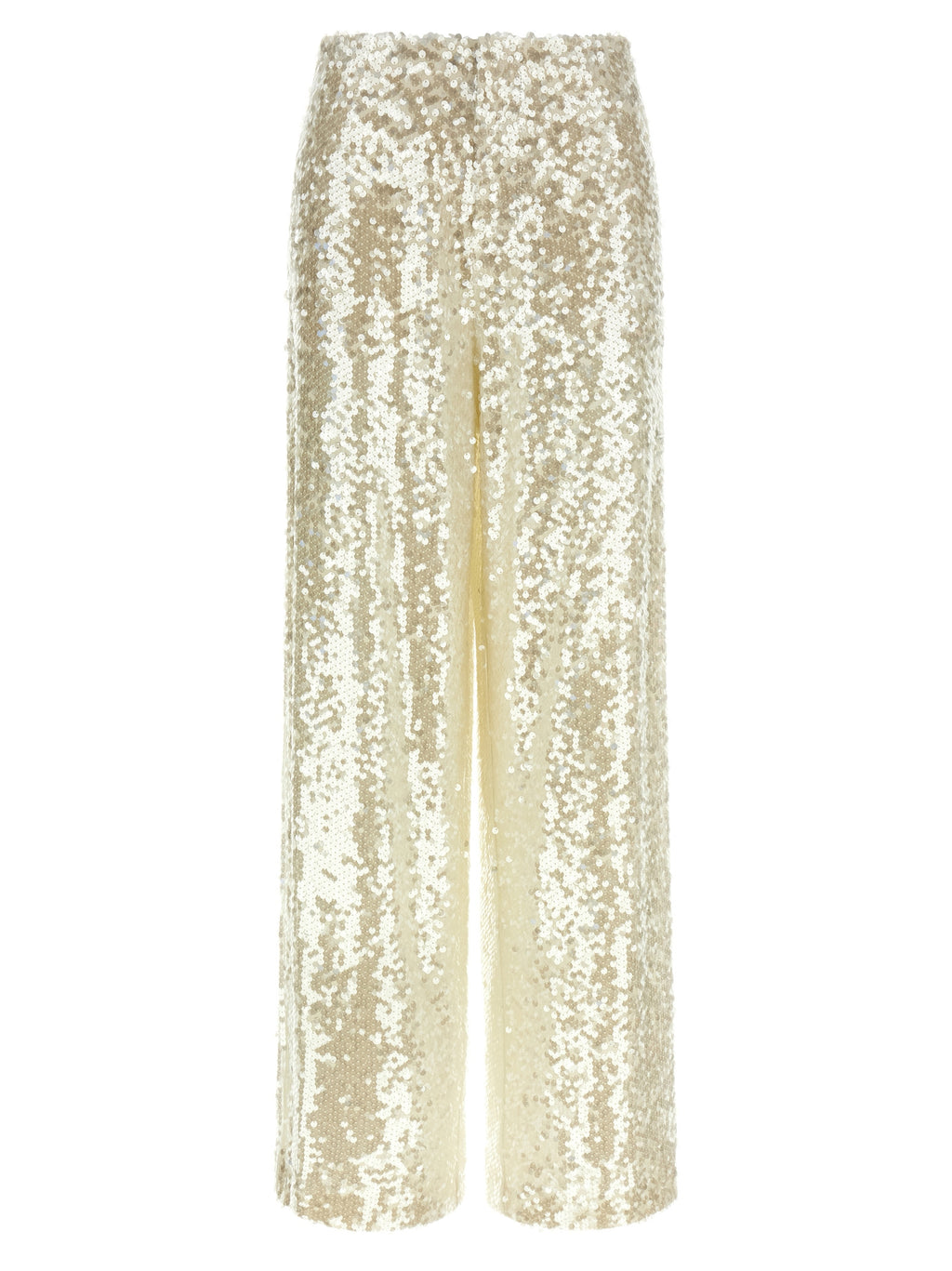 White Polyester Pants