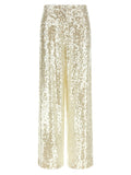 White Polyester Pants