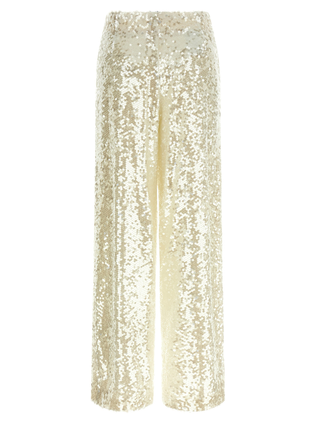 White Polyester Pants