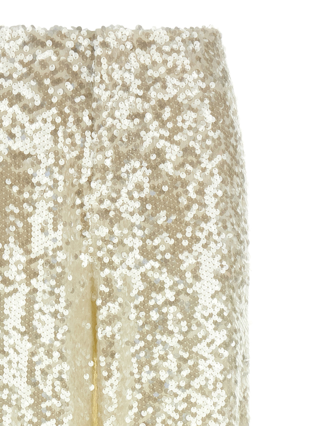 White Polyester Pants