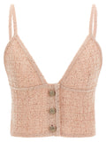 Multicolor Polyester Tank Tops