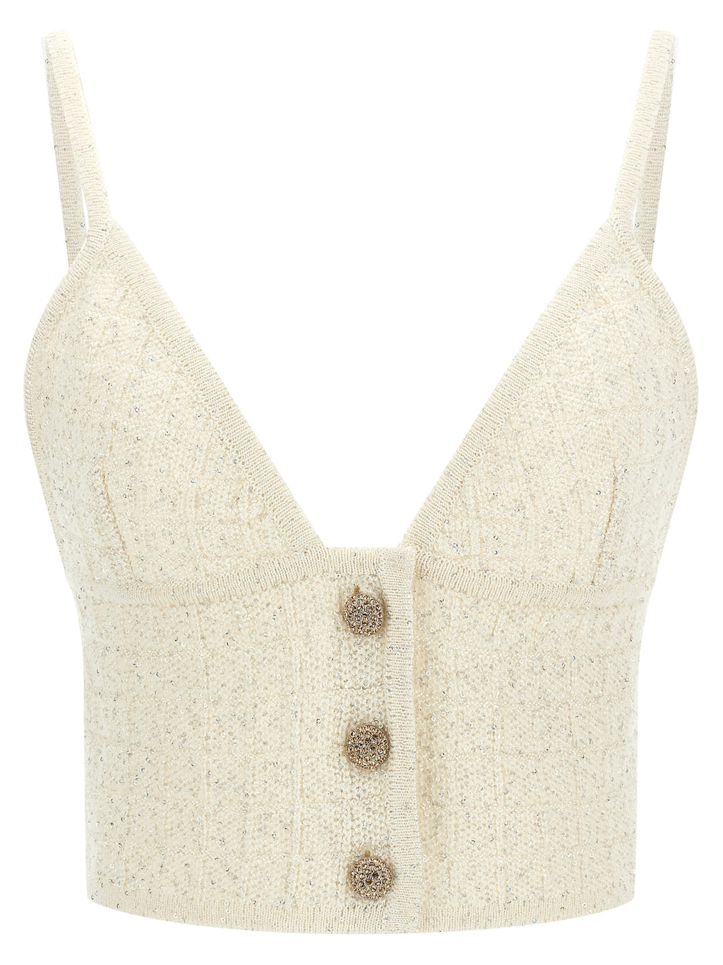 White Polyester Tank Tops