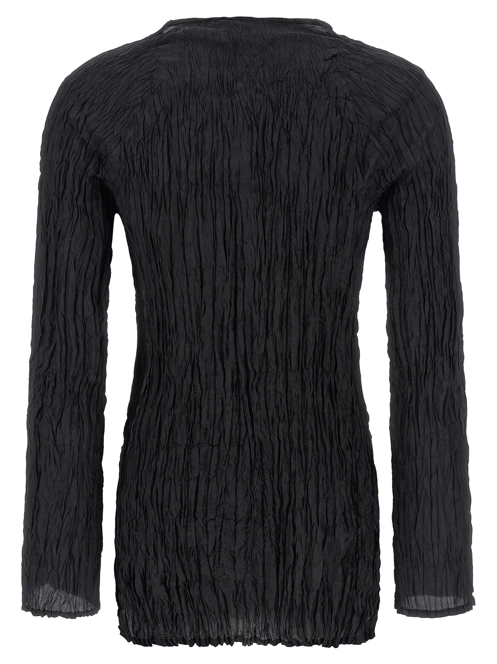 Black Silk Blouse