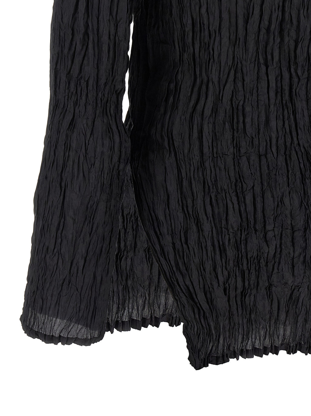 Black Silk Blouse