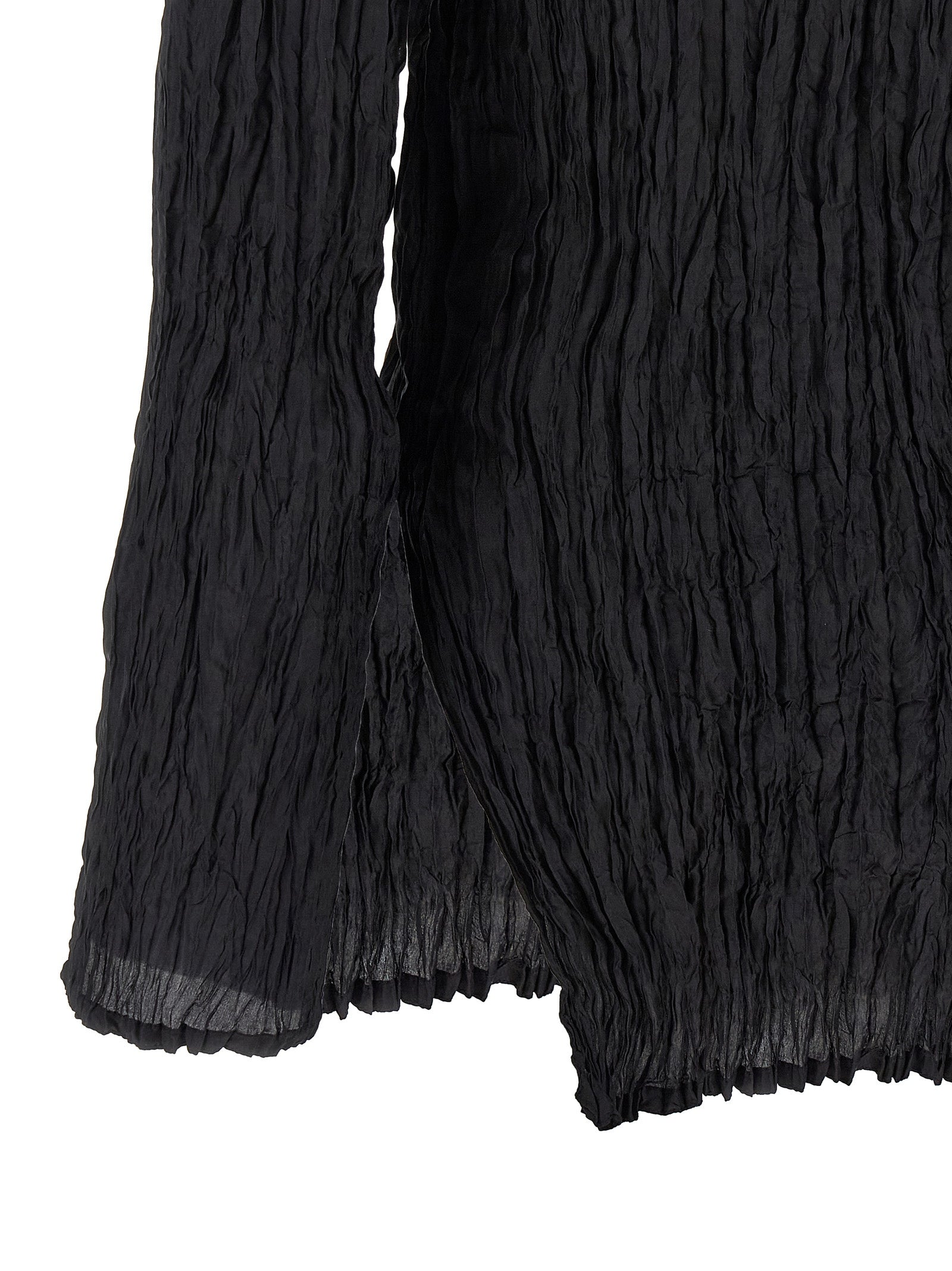 Black Silk Blouse