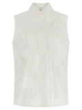 White Polyamide Blouse