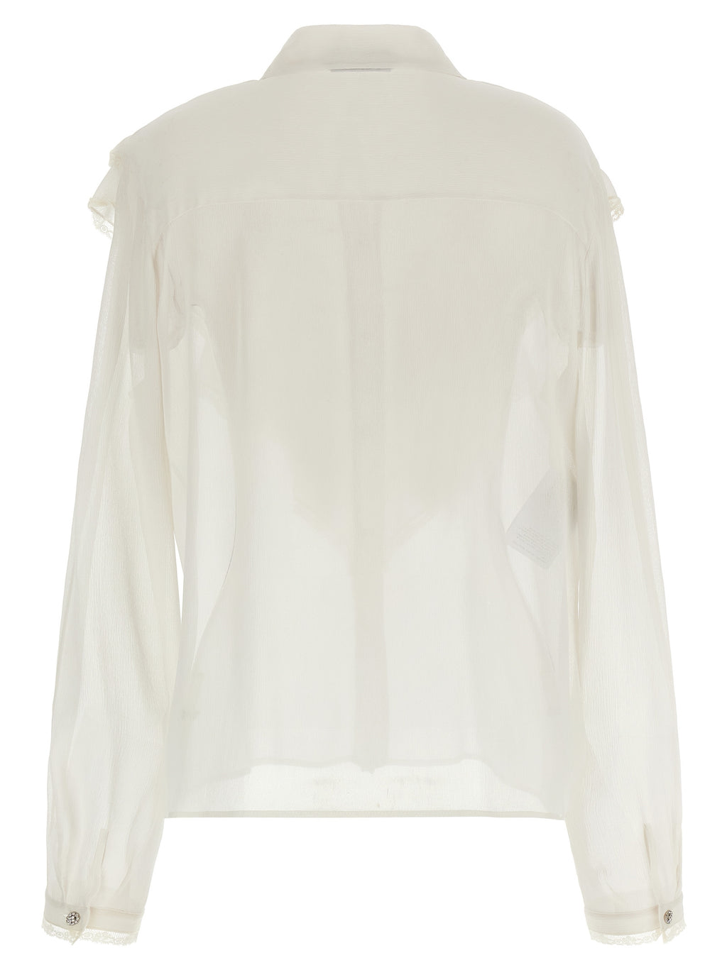 Beige Acetate Blouse