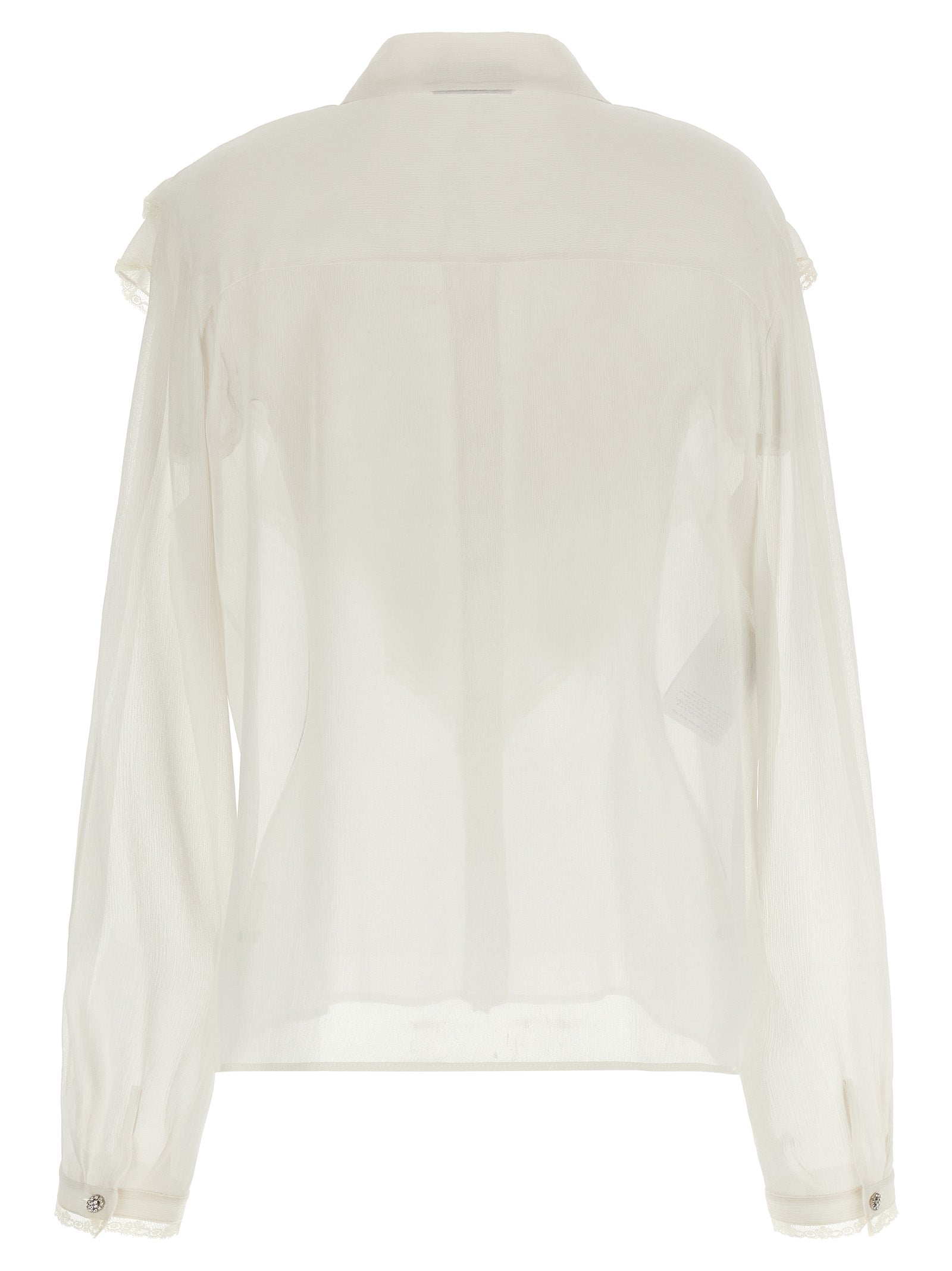 Beige Acetate Blouse