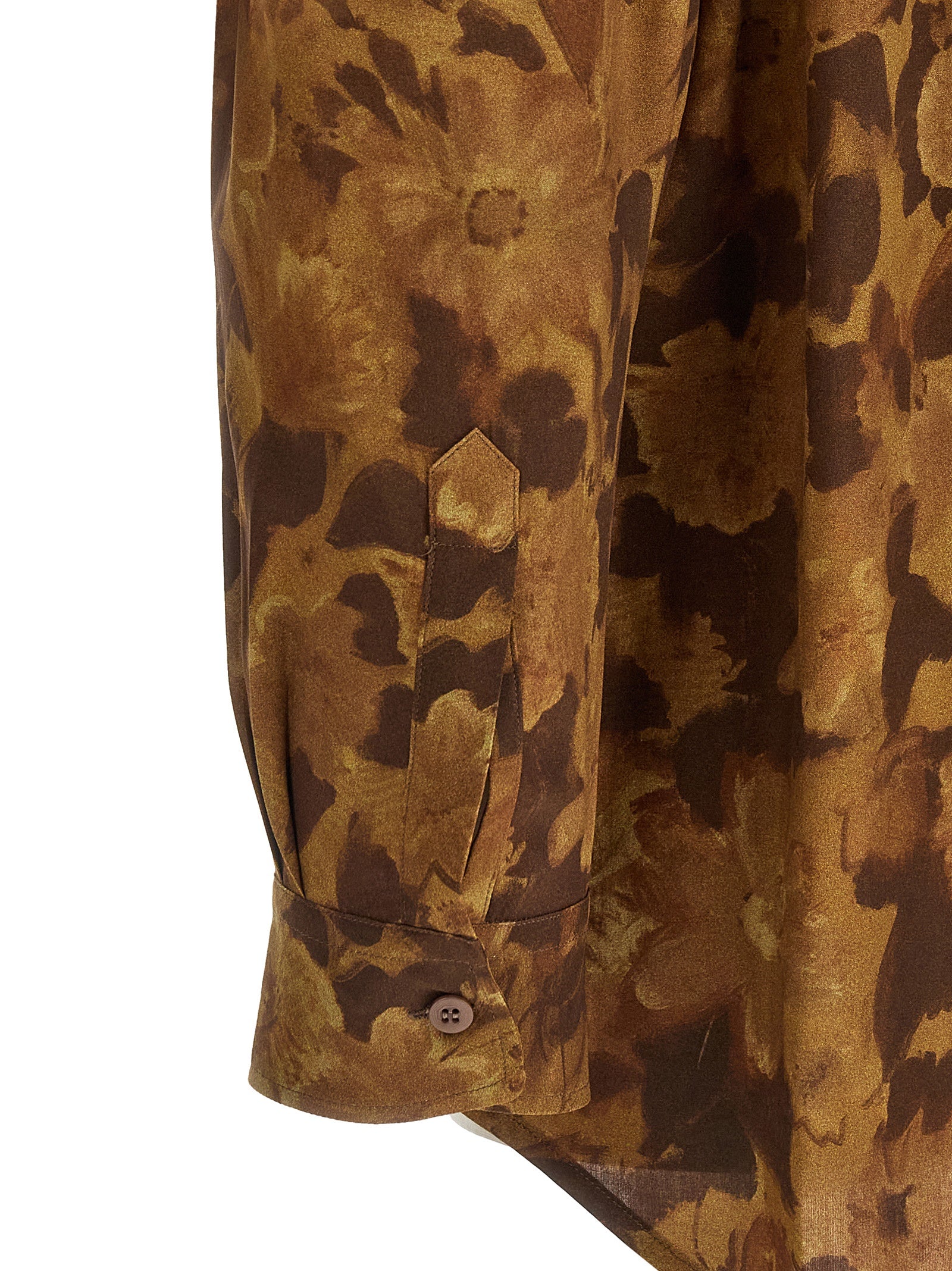 Brown Viscose Blouse