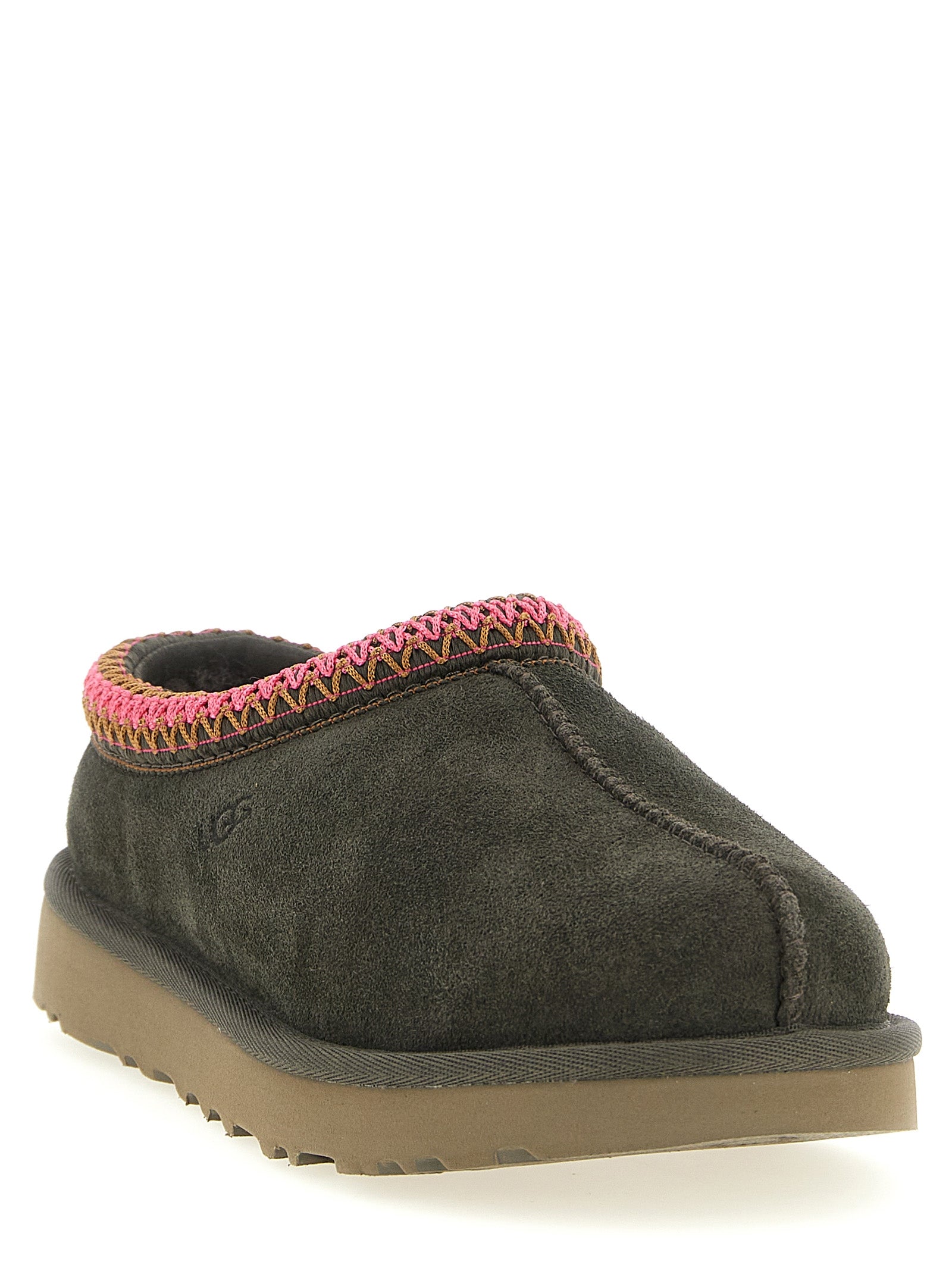 Brown Leather Clogs