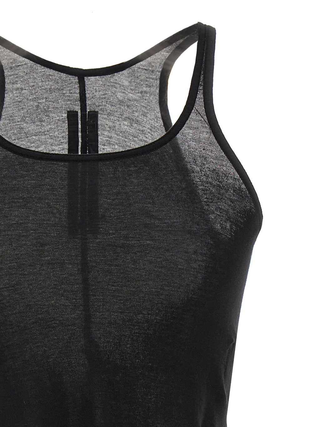 Black Cotton Tank Tops