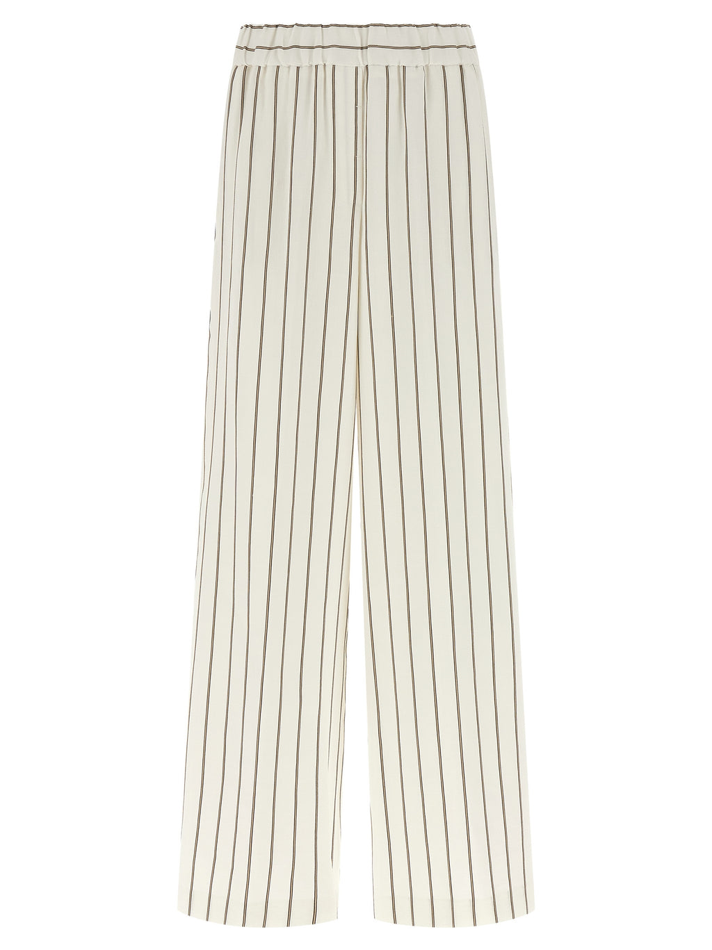White Linen Casual Pants