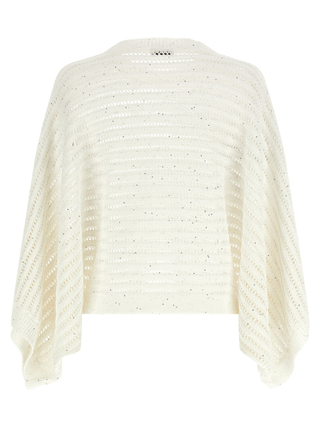 White Cotton Cardigan