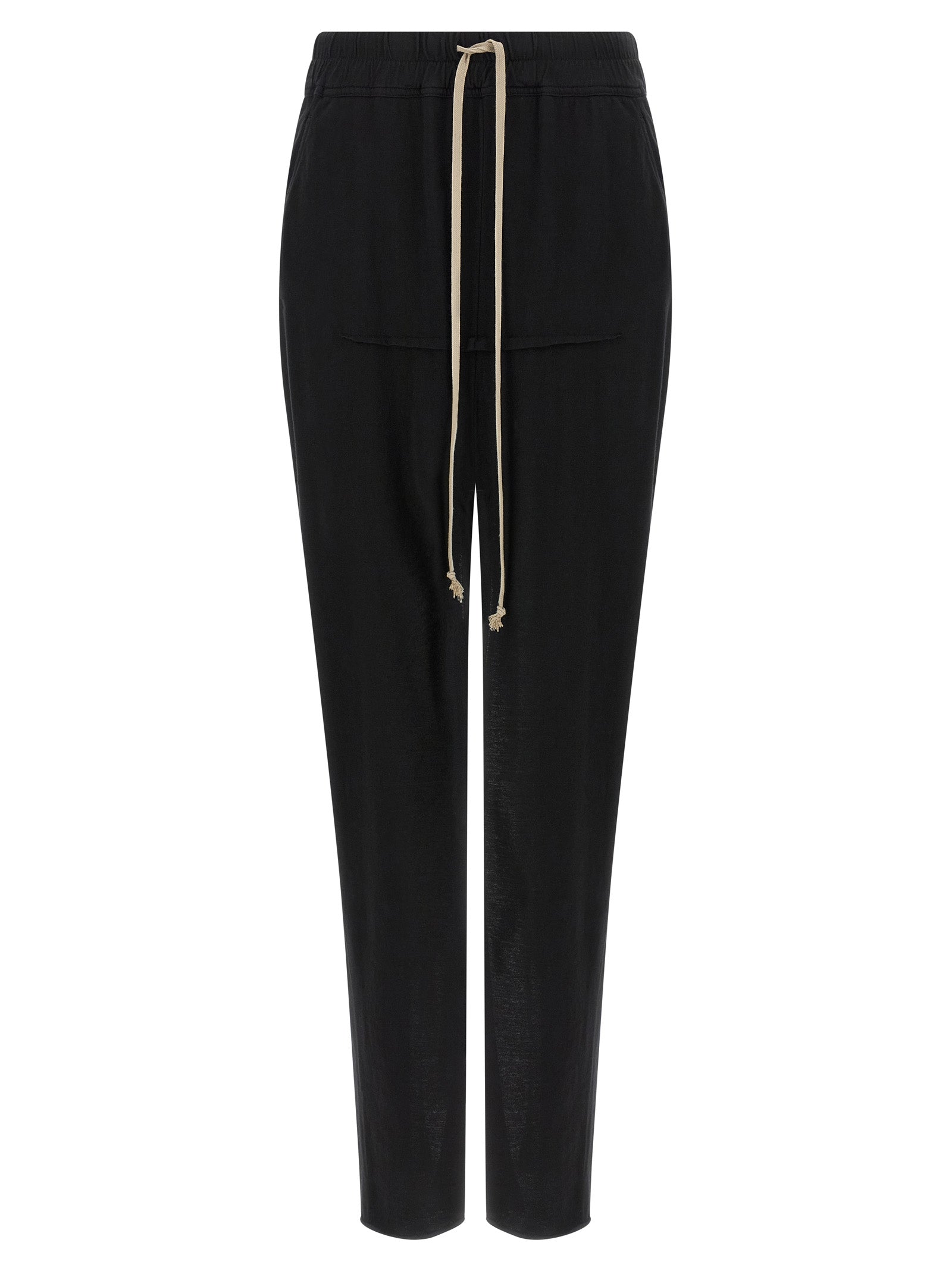 Black Cotton Mini Skirt