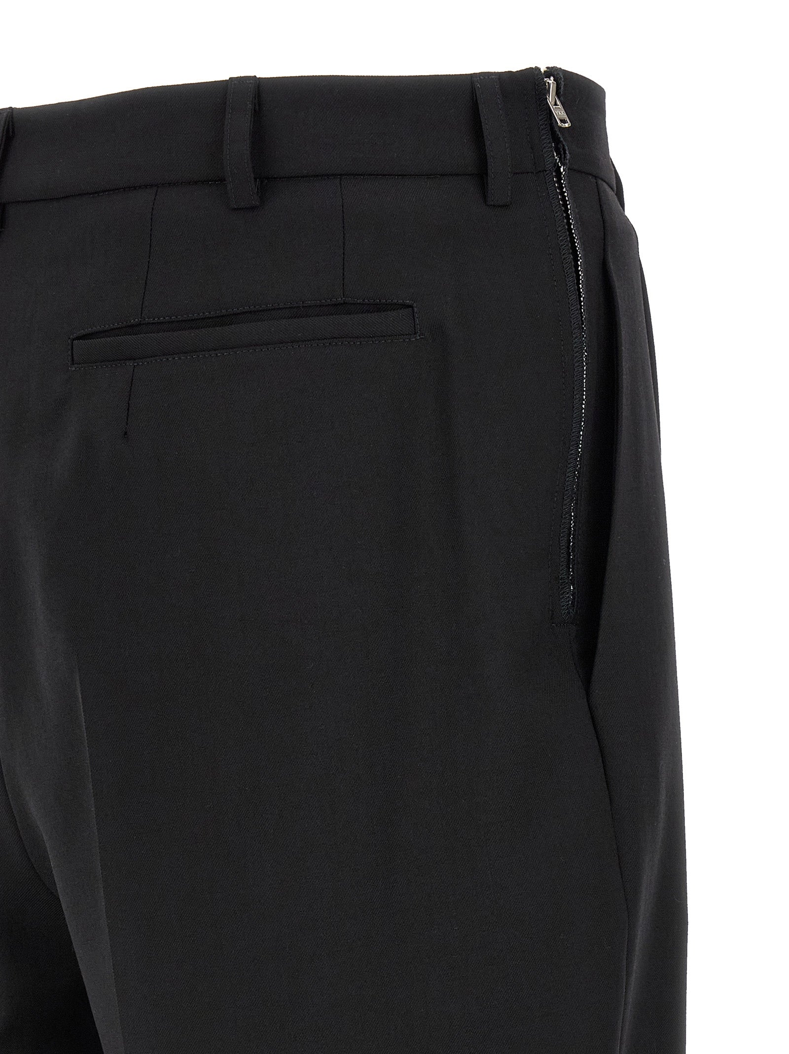 Black Wool Dress Pants