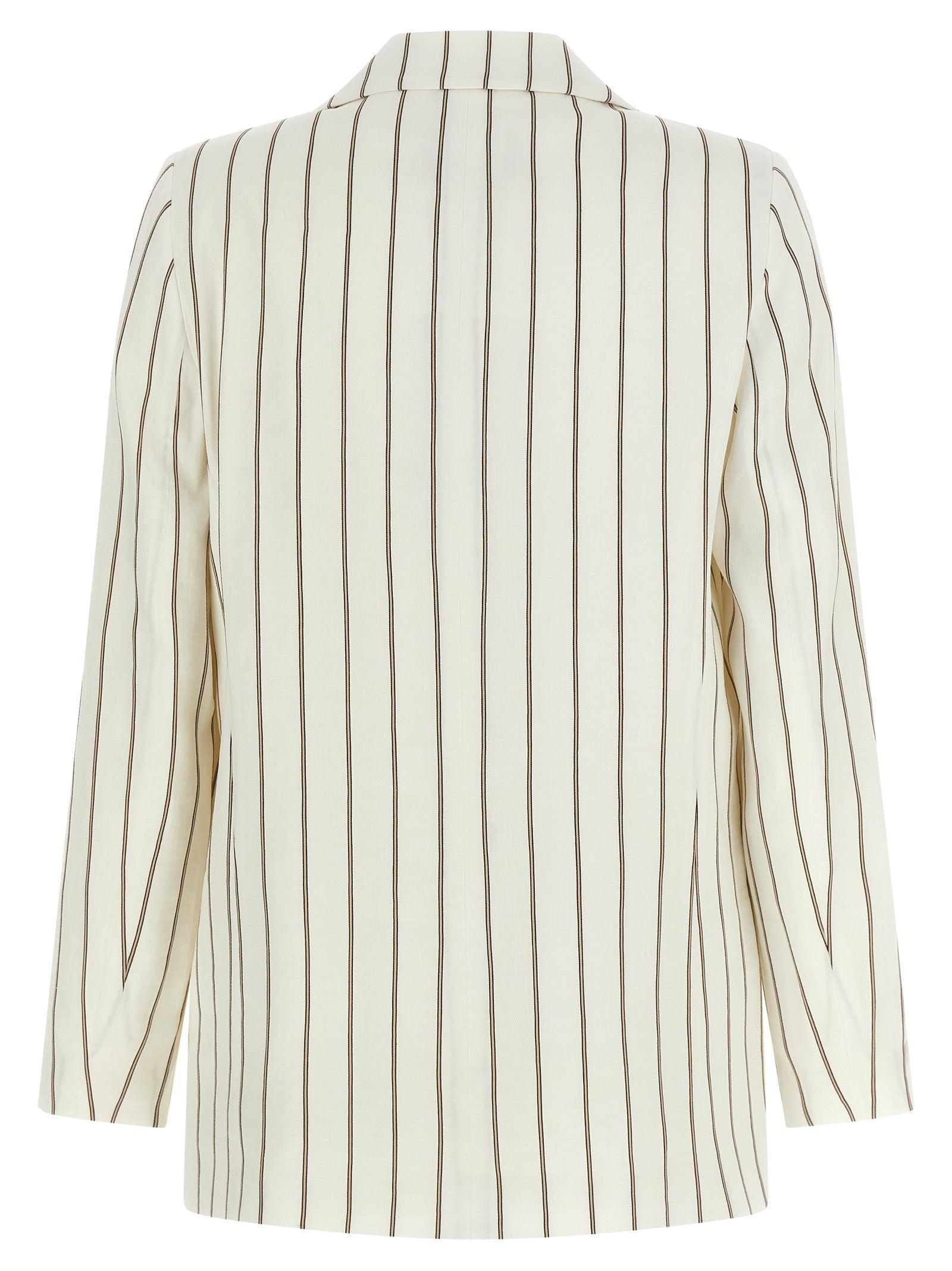 White Linen Blazer