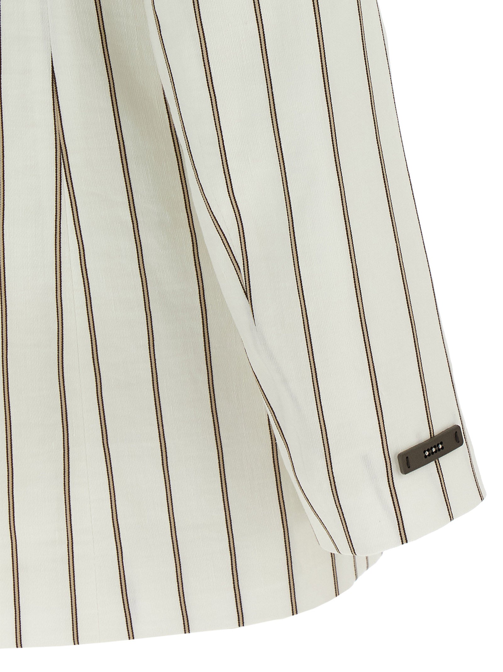 White Linen Blazer
