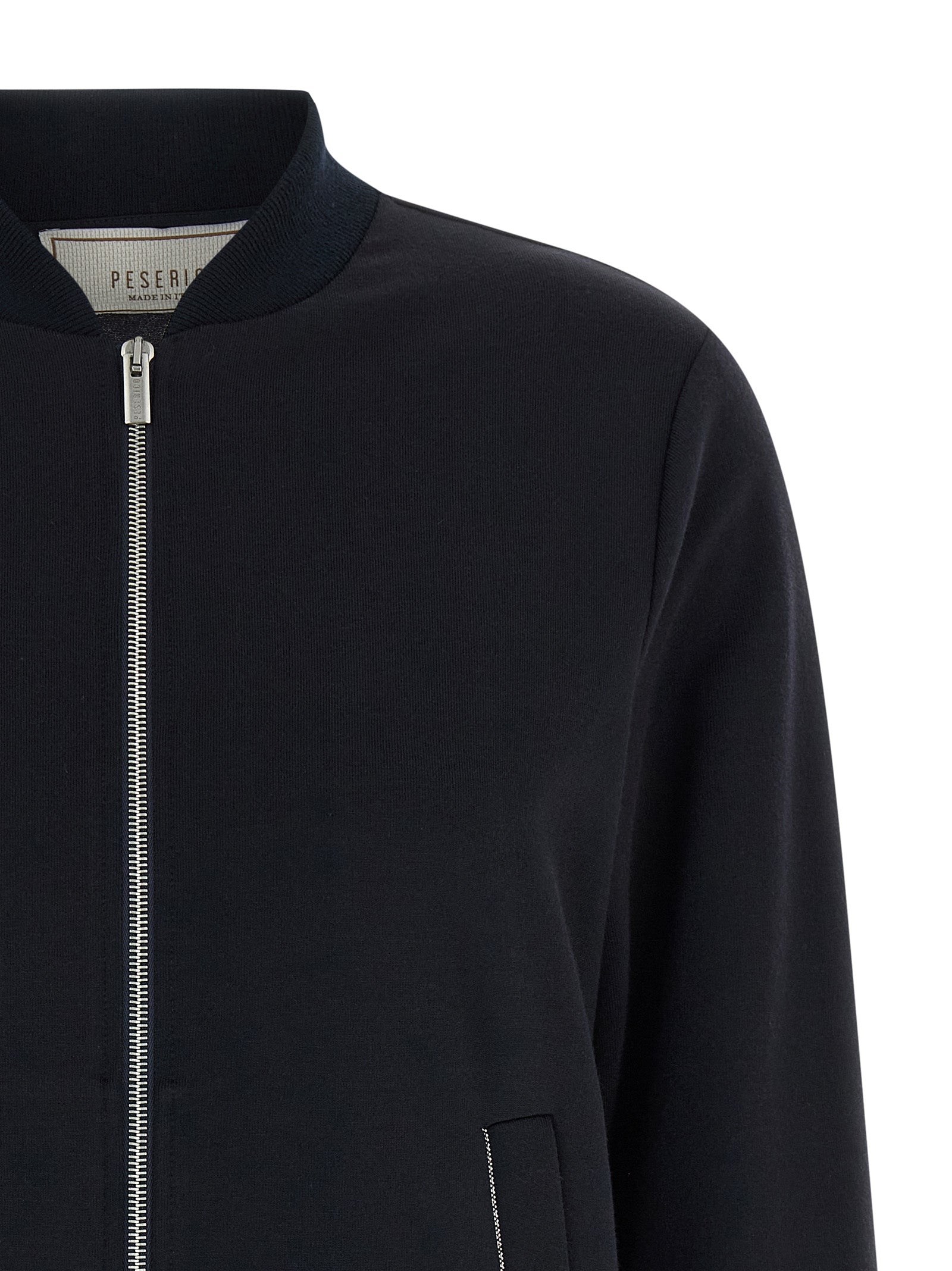 Blue Cotton Bomber