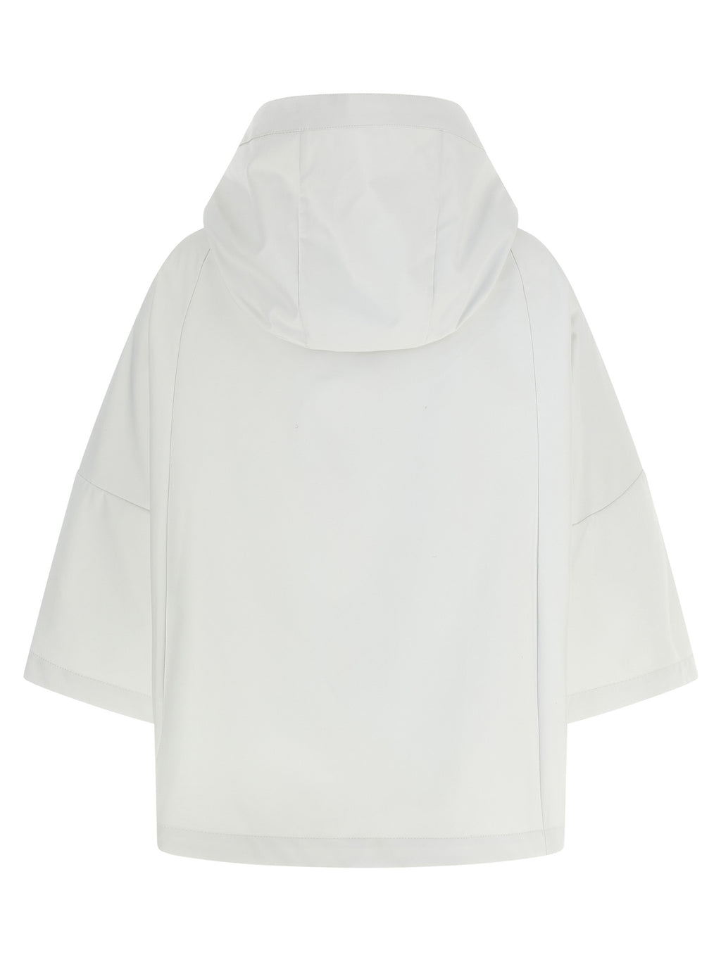 Beige Polyester Shell Jacket