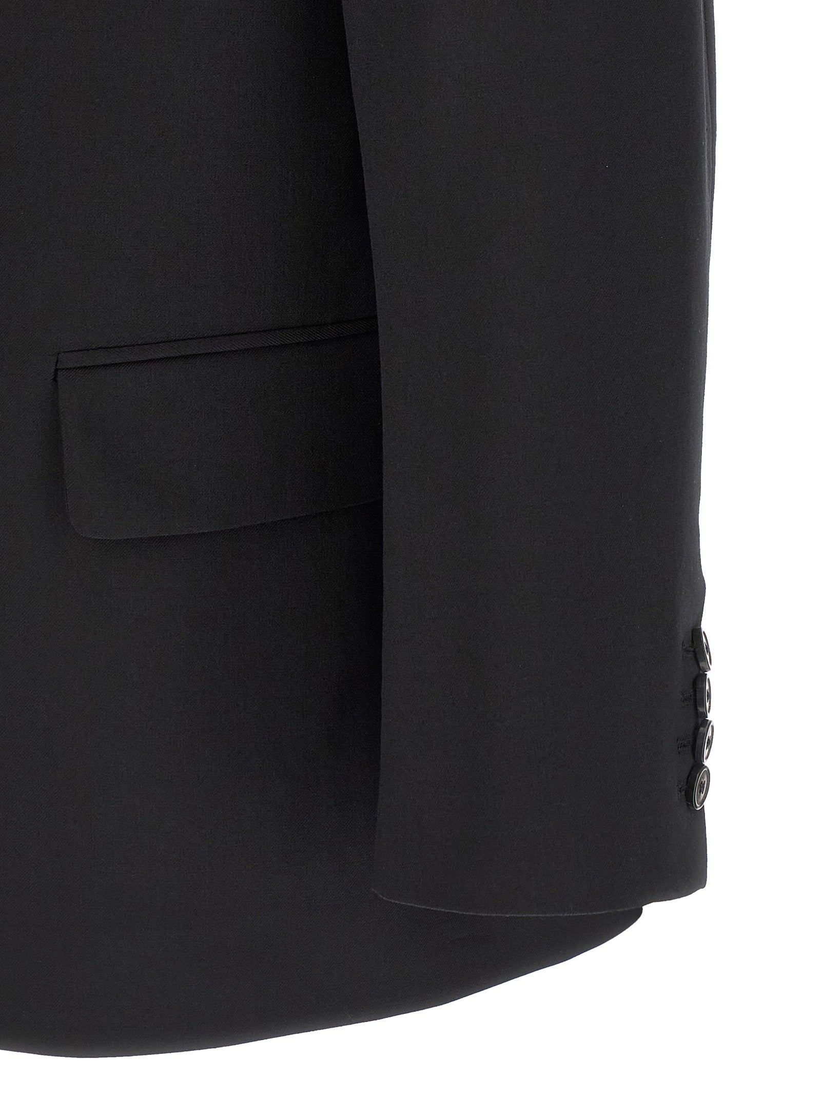 Black Wool Blazer