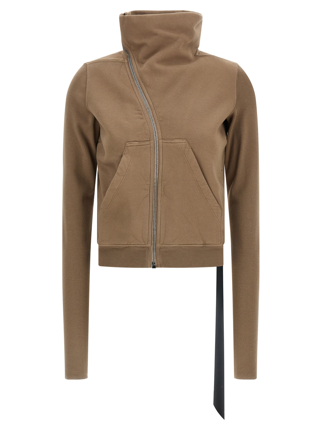 Beige Cotton Sweatshirt