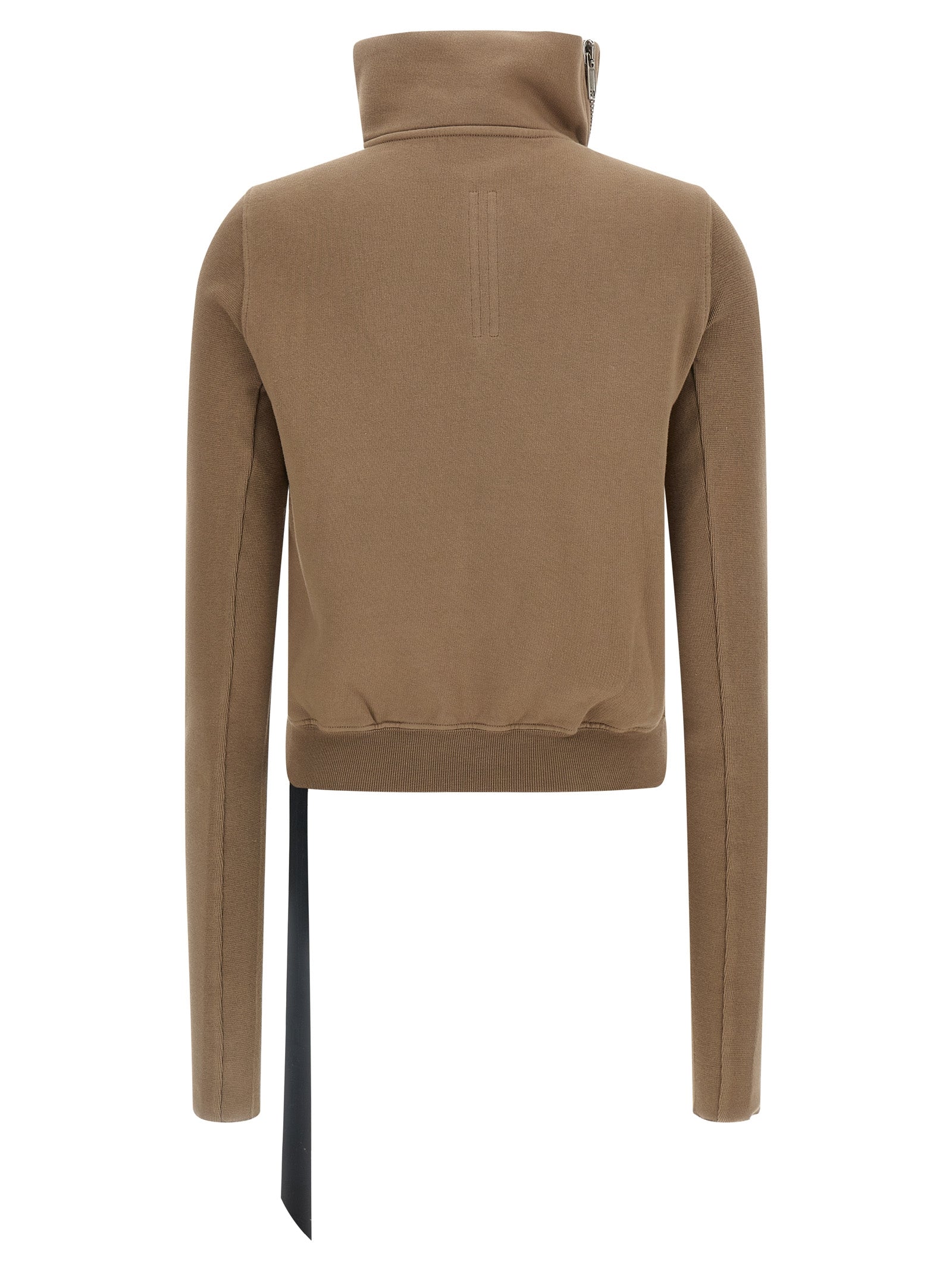 Beige Cotton Sweatshirt