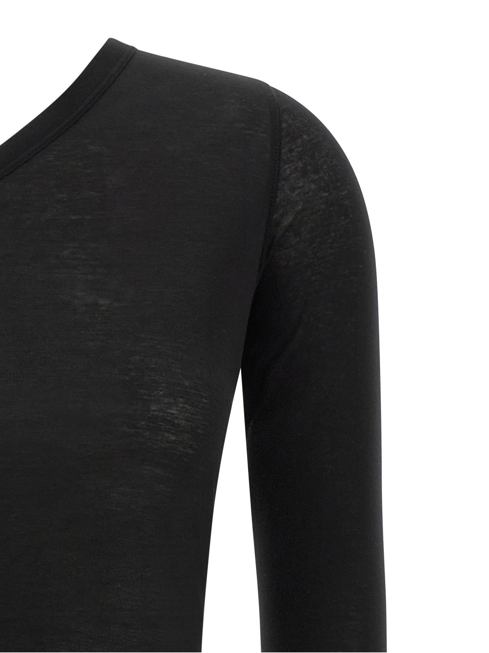 Black Cotton T-Shirt
