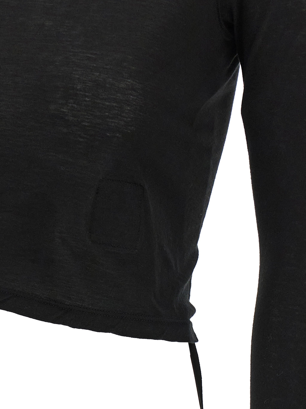 Black Cotton T-Shirt