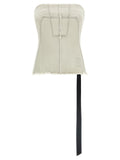 Gray Cotton Tank Tops
