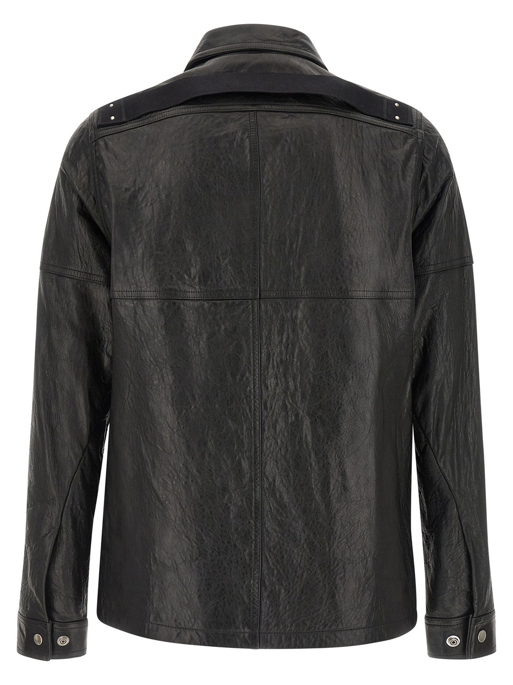 Black Lamb Leather Leather Jacket