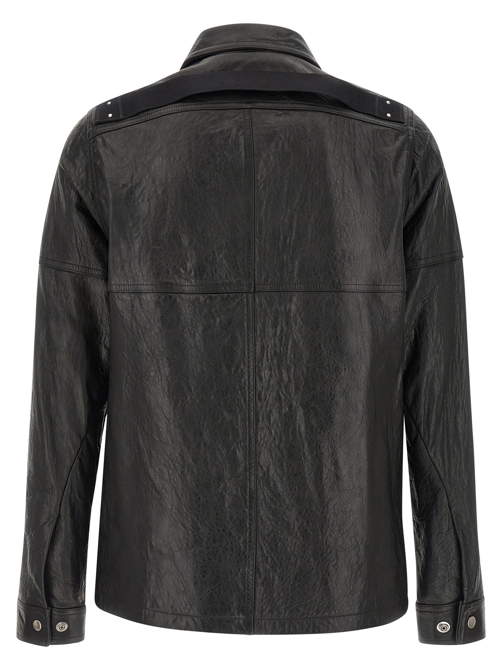 Black Lamb Leather Leather Jacket