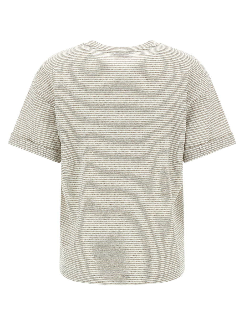 Beige Linen T-Shirt