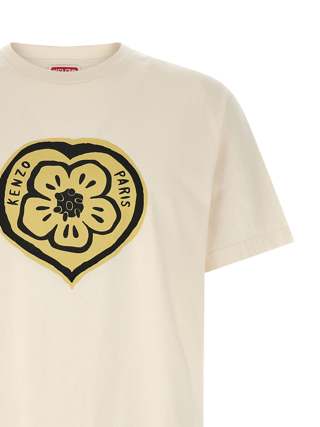 Beige Cotton T-Shirt