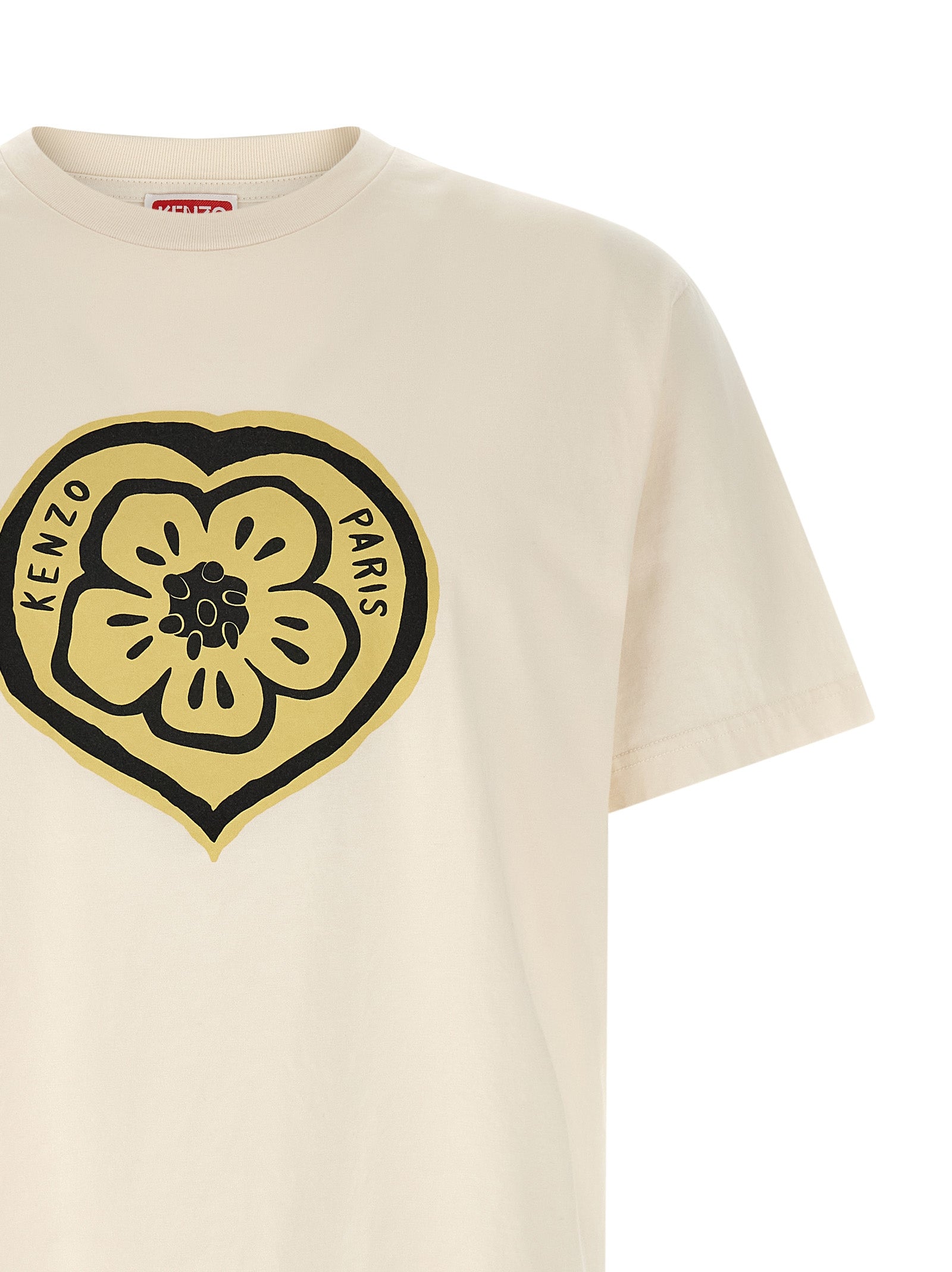 Beige Cotton T-Shirt