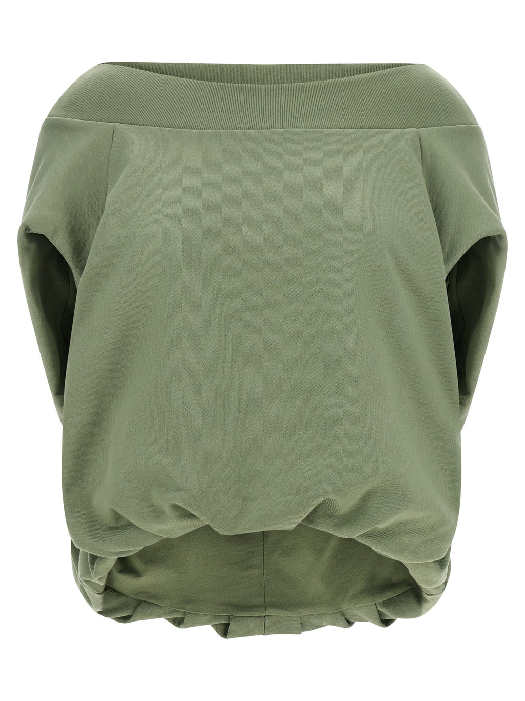 Beige Cotton Sweatshirt