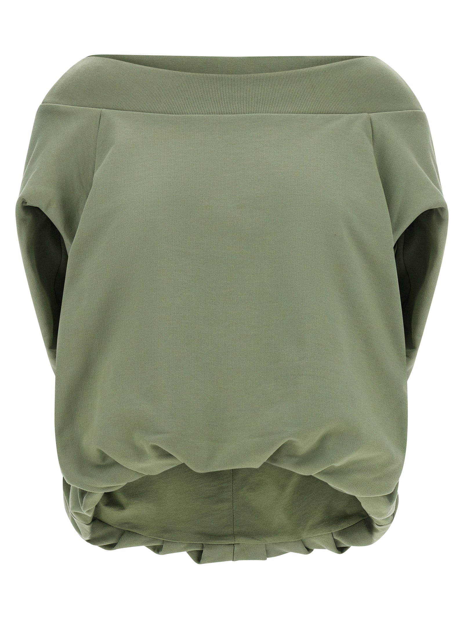Beige Cotton Sweatshirt