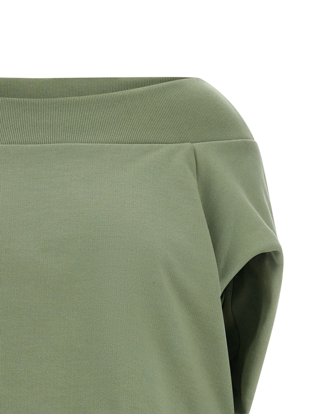 Beige Cotton Sweatshirt