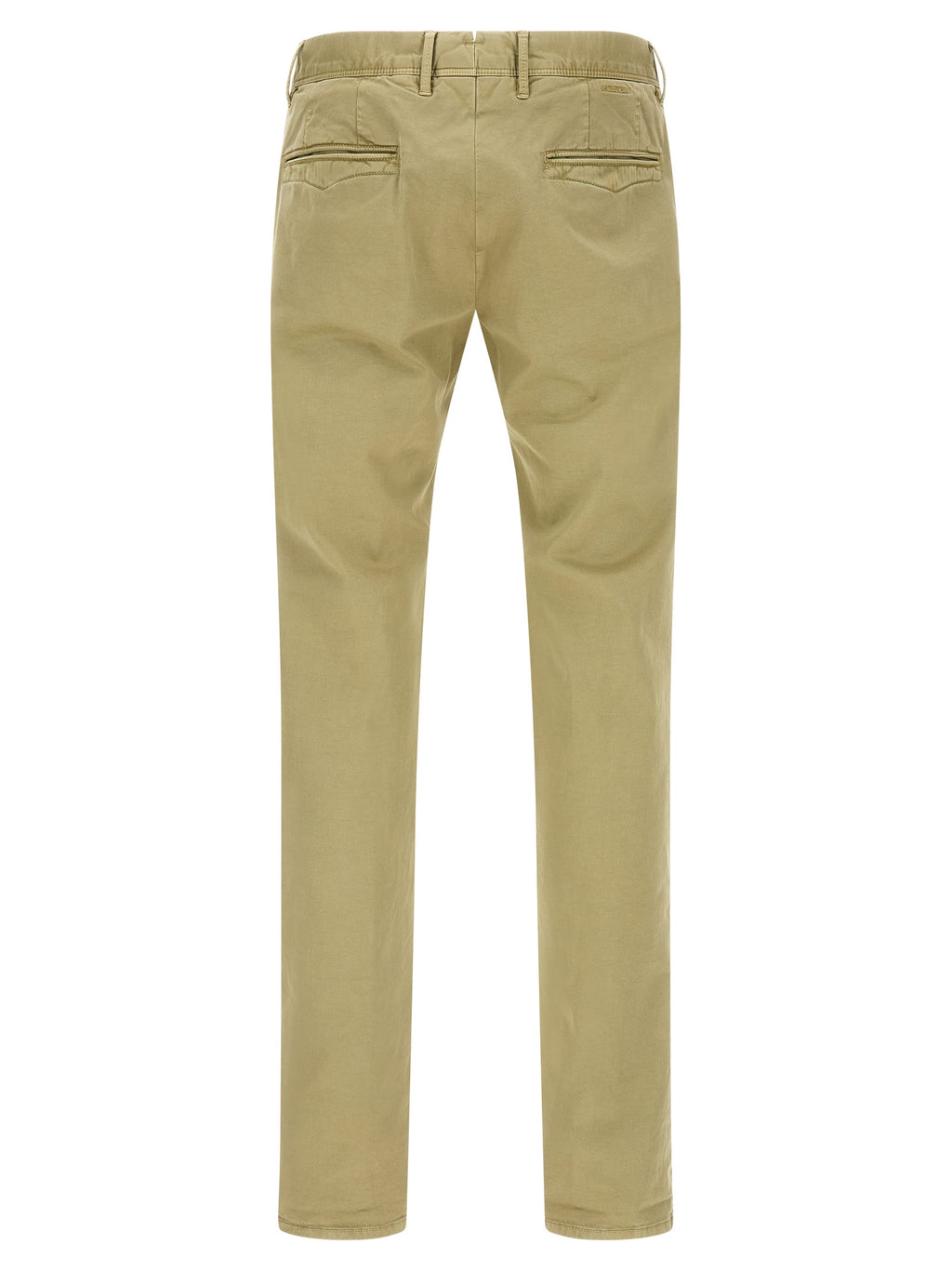 Bicolor Cotton Casual Pants