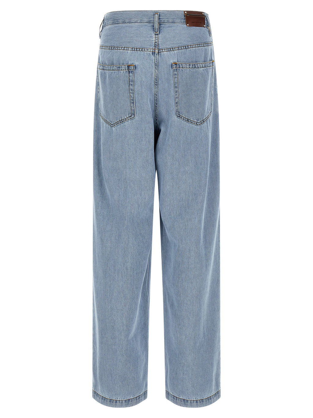 Blue Cotton Jeans Denim